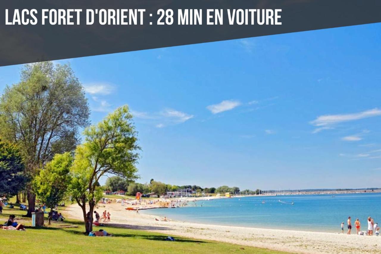 Quartier Des Theatres Centre, Wifi Et Parking - Zen Appart Troyes Dış mekan fotoğraf